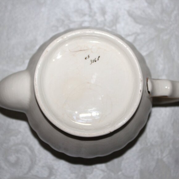 Sadler Blue Rose Teapot | Arthur Wood Blue Rose Sugar Bowl & Creamer Set - Picture 14 of 15